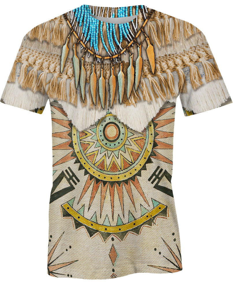 WelcomeNative Culture Pattern Native American 3D Hoodie, All Over Print Hoodie