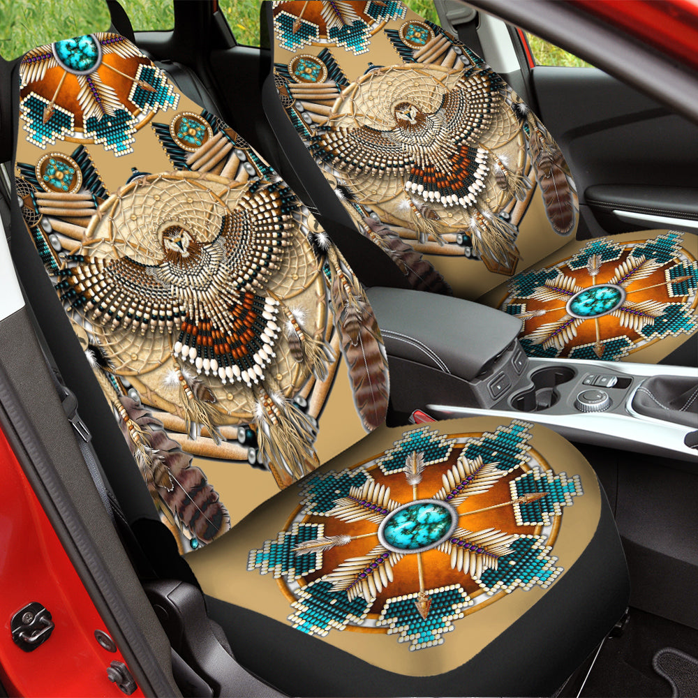 WelcomeNative Native Car Seat Cover, 3D Car Seat Cover , All Over Print Car Seat Cover