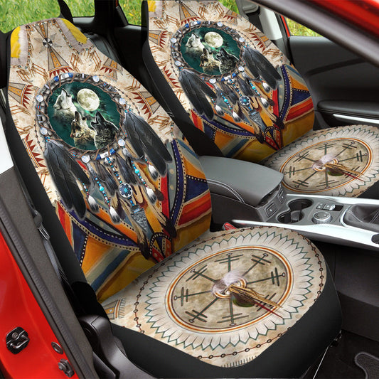 WelcomeNative Native Car Seat Cover, 3D Car Seat Cover , All Over Print Car Seat Cover