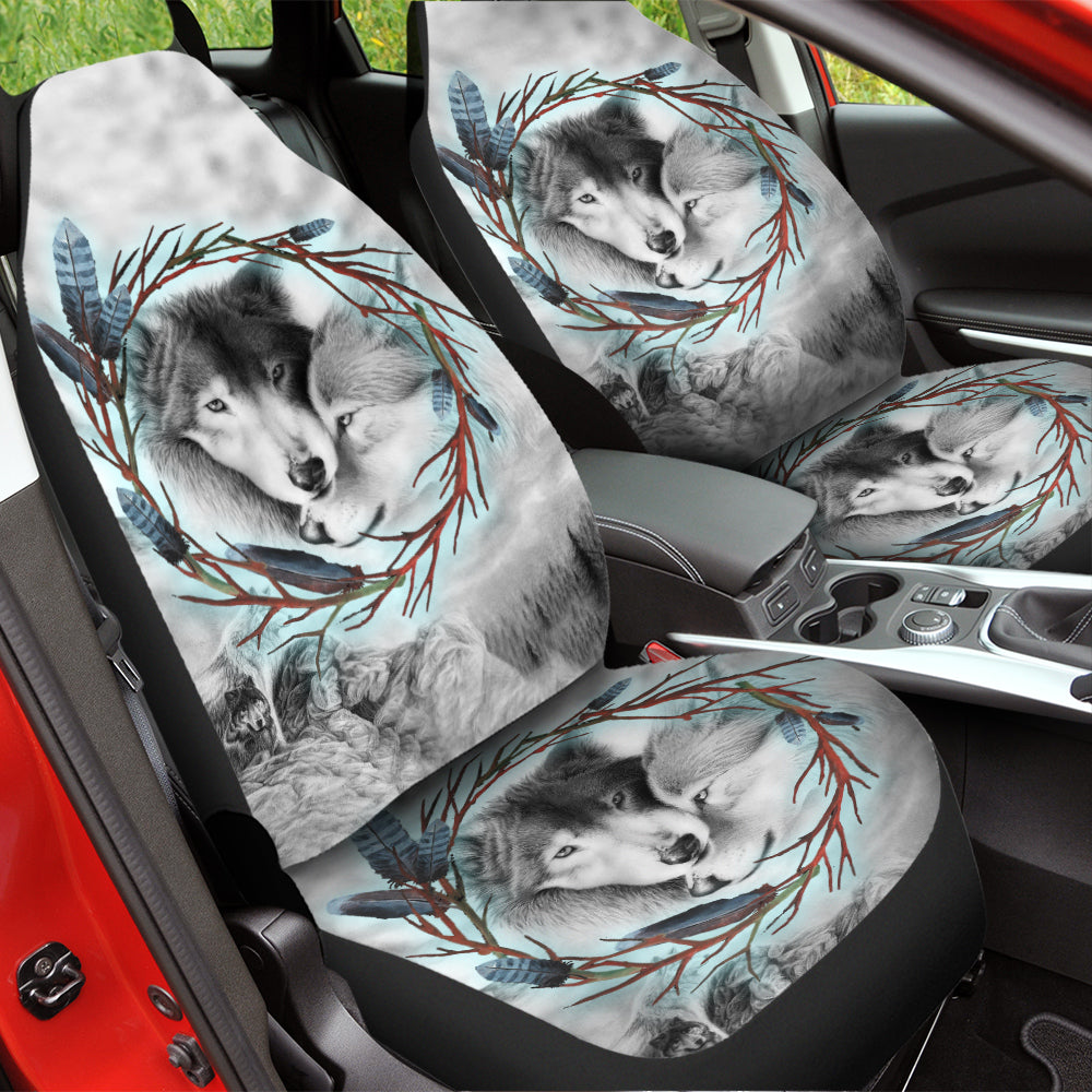 WelcomeNative Native Car Seat Cover, 3D Car Seat Cover , All Over Print Car Seat Cover