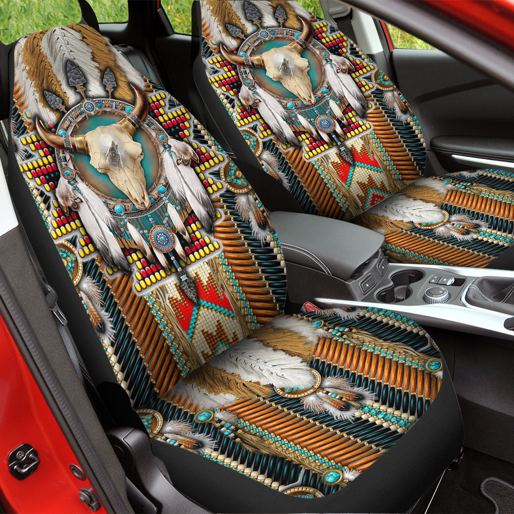 WelcomeNative Native Car Seat Cover, 3D Car Seat Cover , All Over Print Car Seat Cover