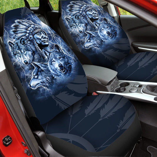 WelcomeNative Native Car Seat Cover, 3D Car Seat Cover , All Over Print Car Seat Cover