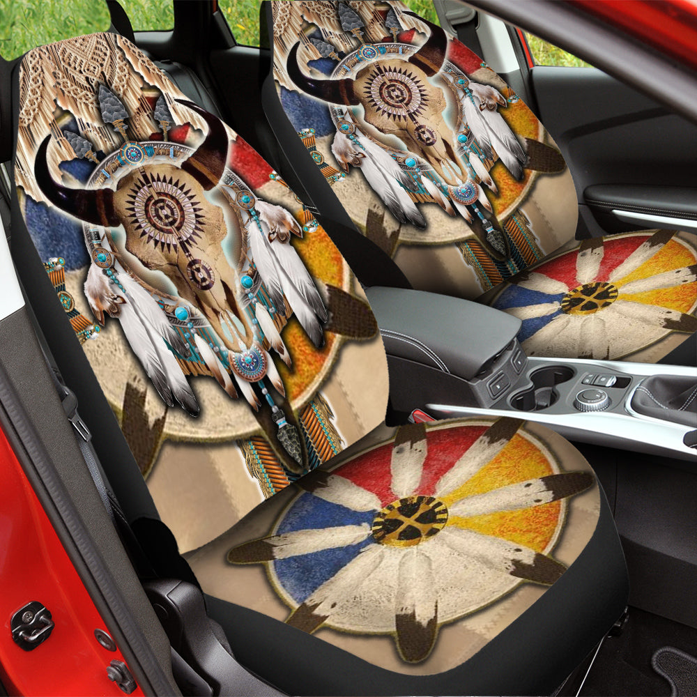 WelcomeNative Native Car Seat Cover, 3D Car Seat Cover , All Over Print Car Seat Cover - Design #0093