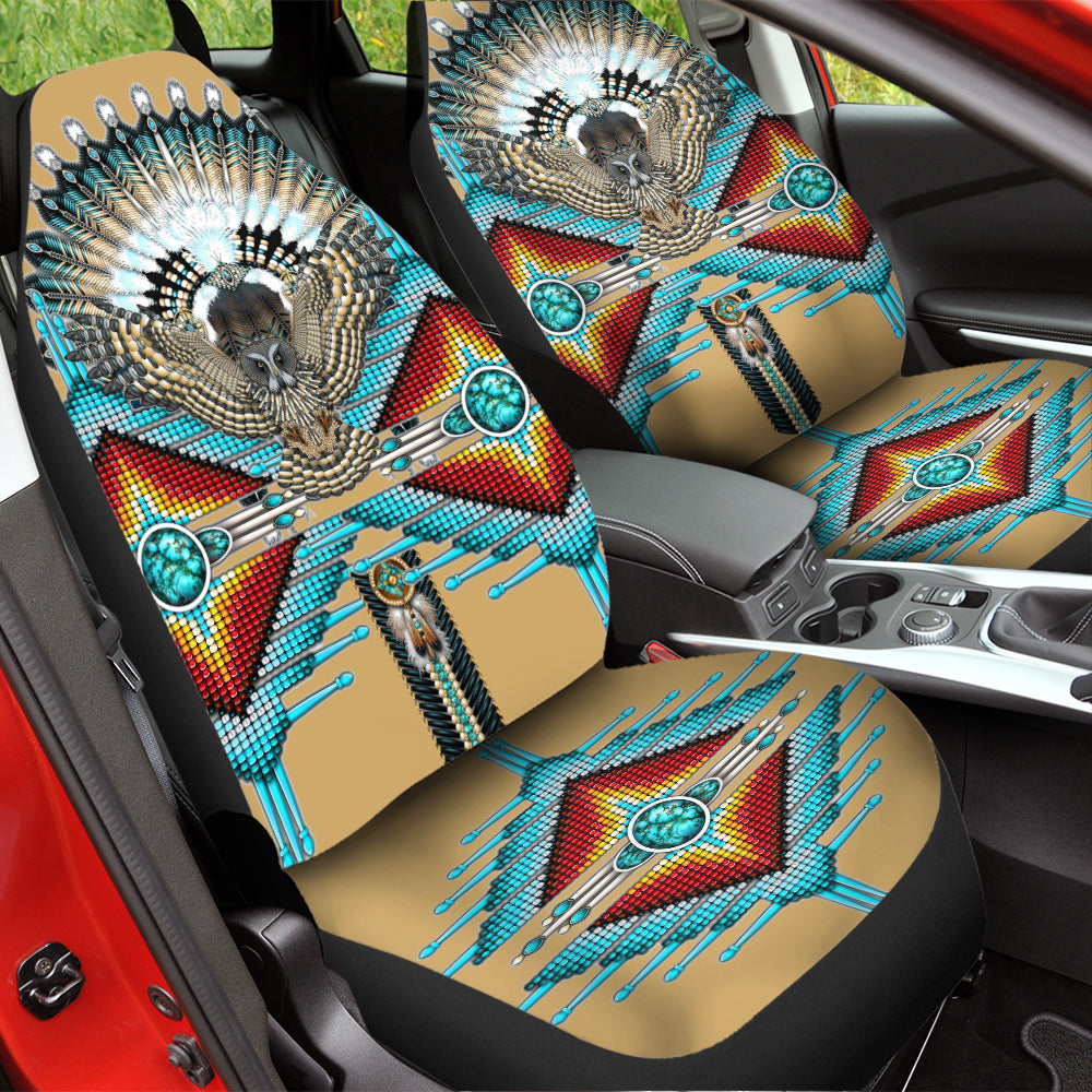 WelcomeNative Native Car Seat Cover, 3D Car Seat Cover , All Over Print Car Seat Cover - Design #0091