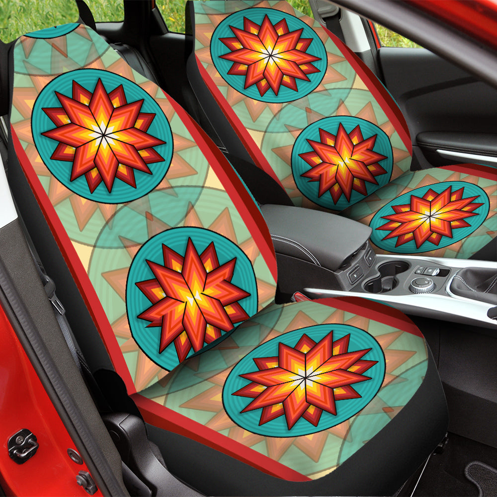 WelcomeNative Native Car Seat Cover, 3D Car Seat Cover , All Over Print Car Seat Cover - Design #0086