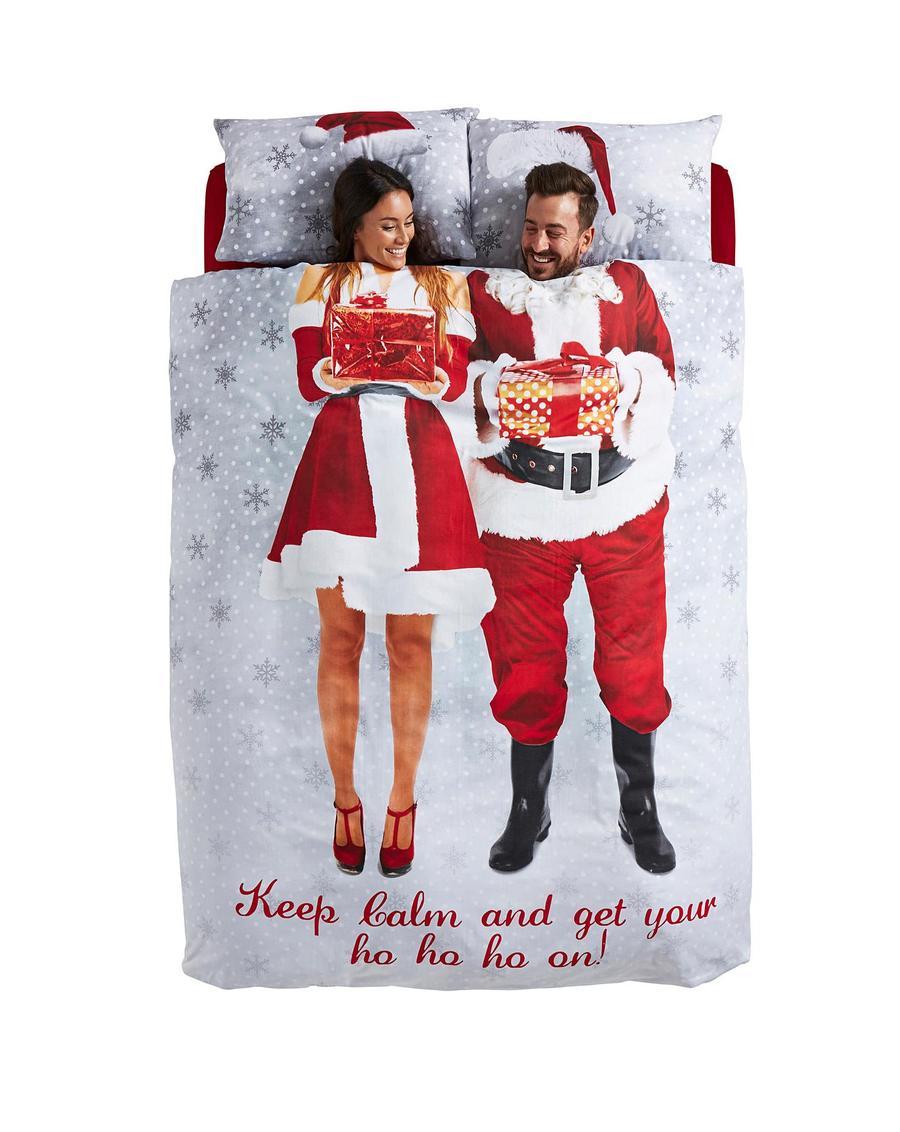 WelcomeNative Couple Christmas Bedding Set, 3D Bedding Set, All Over Print, Native American