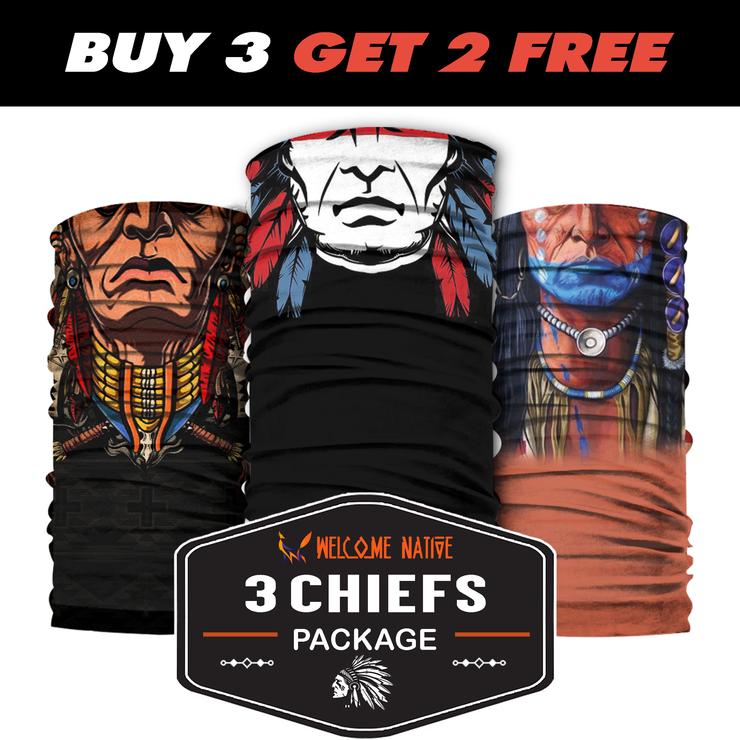 3-Chief Package 01 - Native American