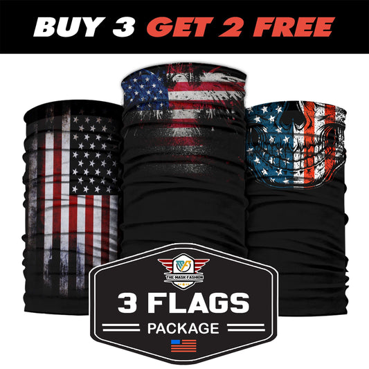 3-Flags Package 02 - Native American