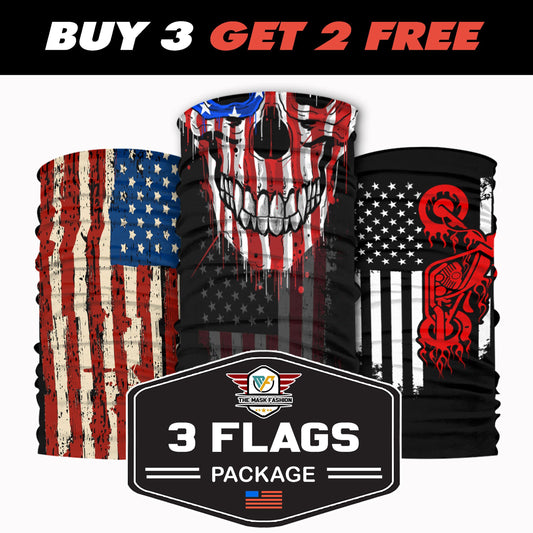 3-Flags Package 13 - Native American