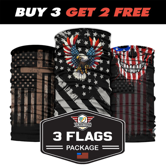 3-Flags Package 14 - Native American