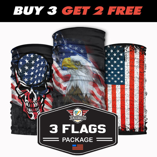 3-Flags Package 26 - Native American