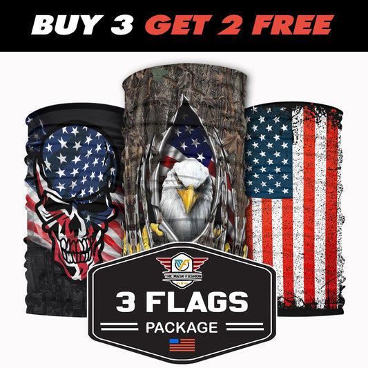 3-Flags Package 27 - Native American