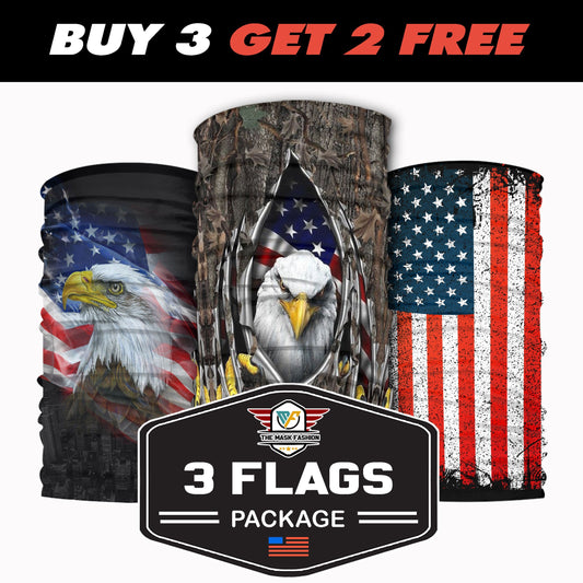 3-Flags Package 29 - Native American