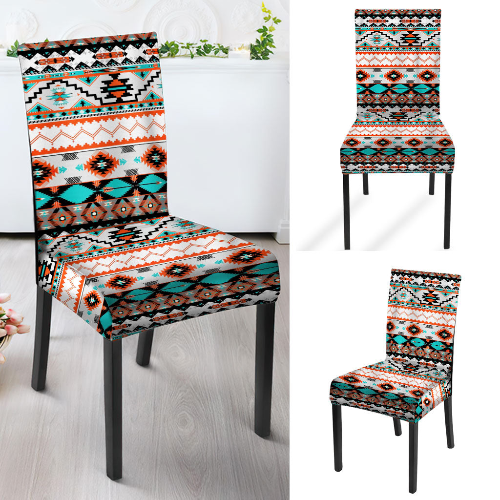 Multi Pattern Design Native American Tablecloth - Chair cover