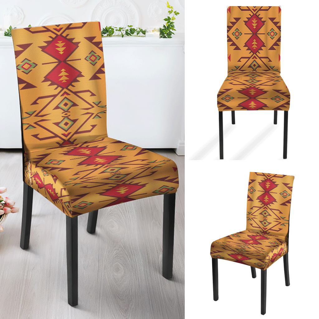 WelcomeNative Pattern Tribe Design Native American Tablecloth, Chair cover, 3D Tablecloth, All Over Print