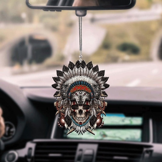 WelcomeNative Native American Unique Design Car Hanging Ornament, 3D Ornament