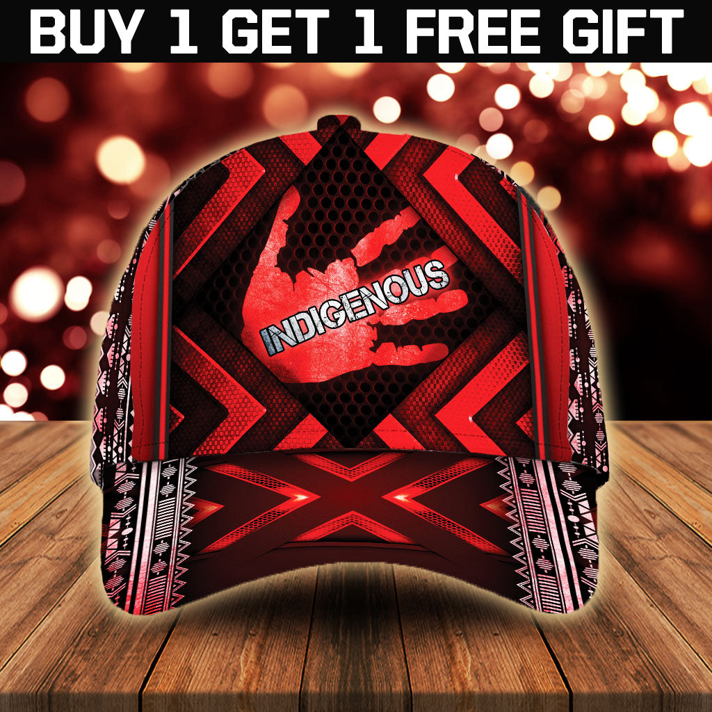 WelcomeNative Native American Cap, 3D Cap , All Over Print Cap