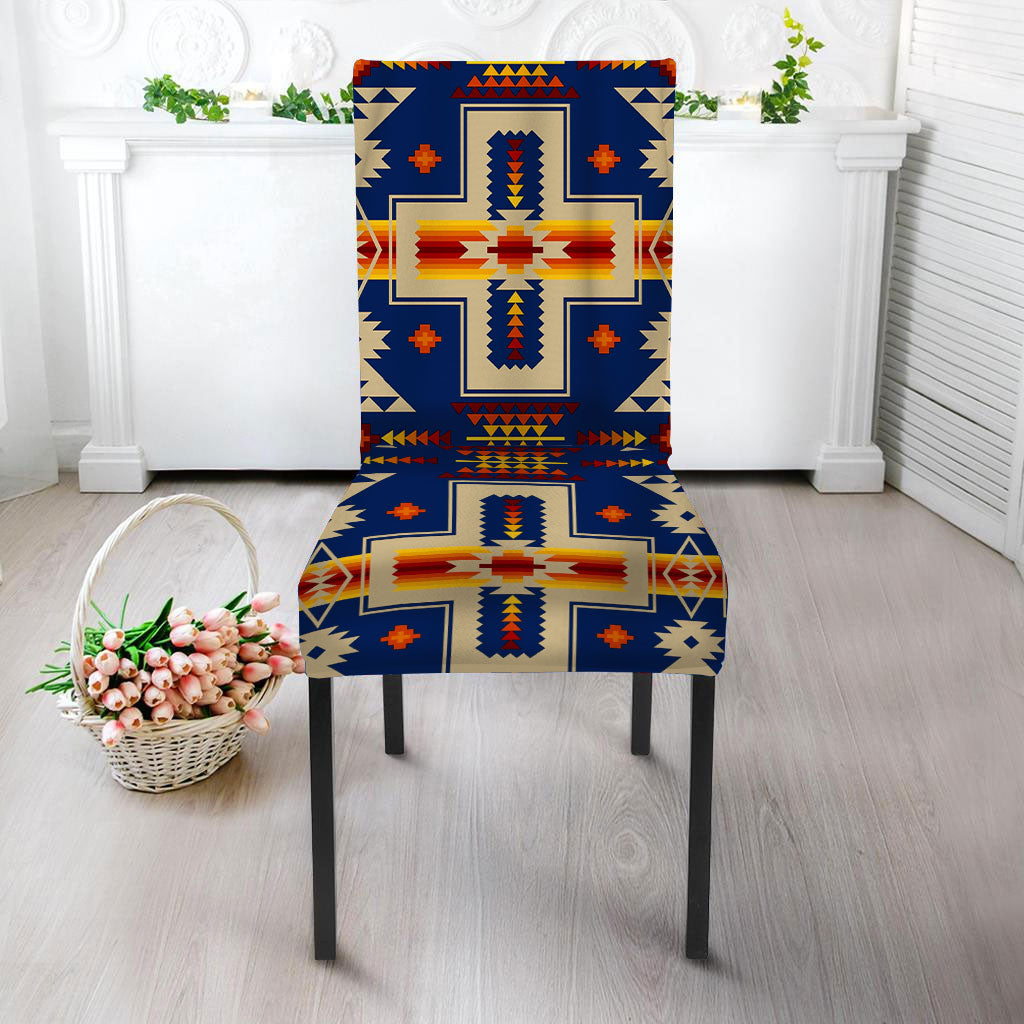 WelcomeNative Pattern Tribe Design Native American Tablecloth, Chair cover, 3D Tablecloth, All Over Print