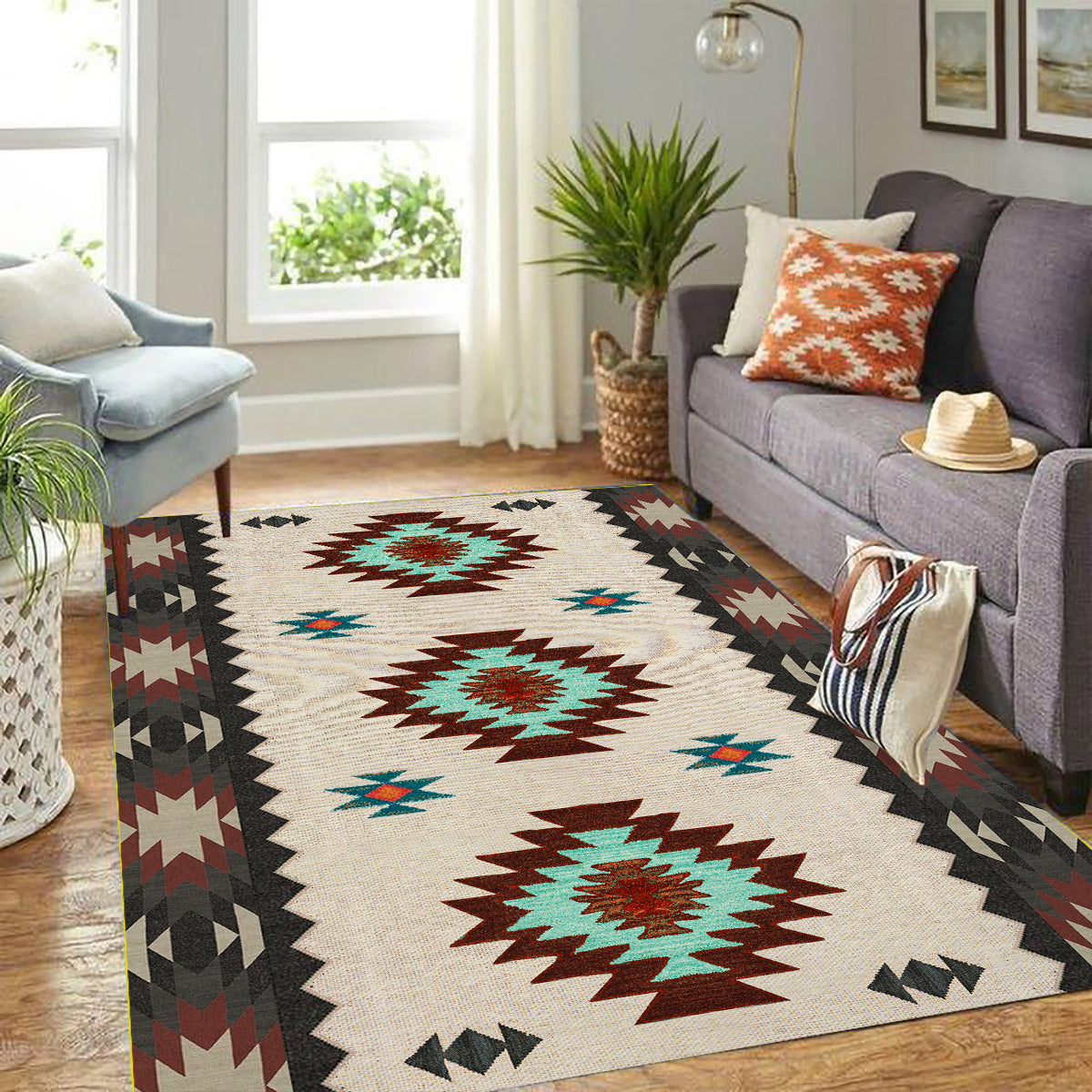WelcomeNative Native American Style Rug