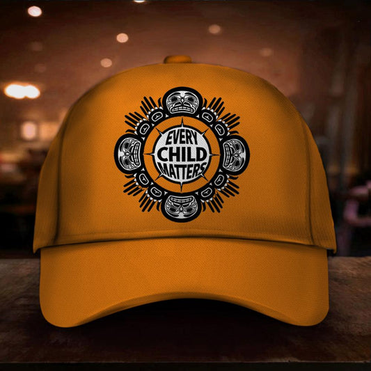 Every Child Matters Hat Canada Residential Schools Orange Shirt Day Best Caps Gift For Dad.
