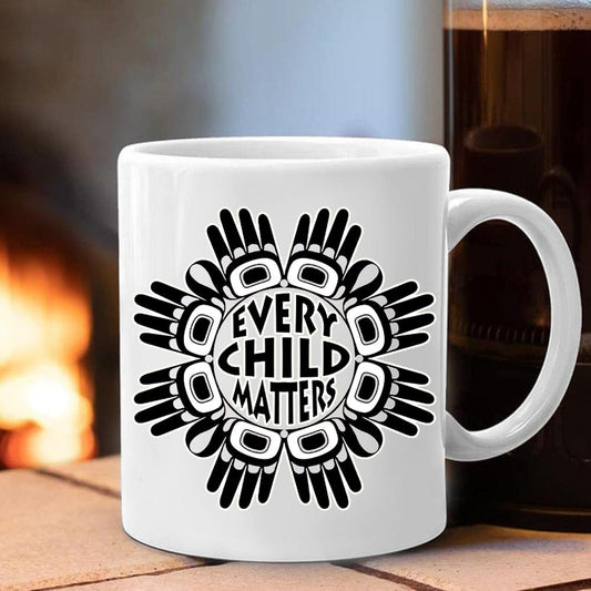 WelcomeNative Every Child Matters Mug Canada Indigenous Education Children Orange Shirt Day Merchandise