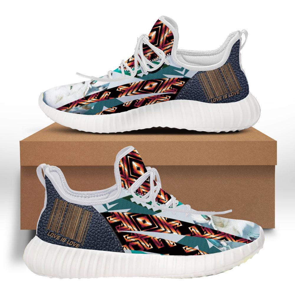 WelcomeNative Native Shoes Pattern, 3D Shoes, All Over Print Shoes