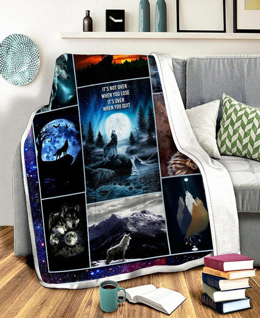 WelcomeNative Native American Fleece Blanket, 3D Fleece Blanket, All Over Print, Native American