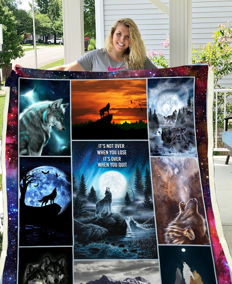 WelcomeNative Native American Fleece Blanket, 3D Fleece Blanket, All Over Print, Native American