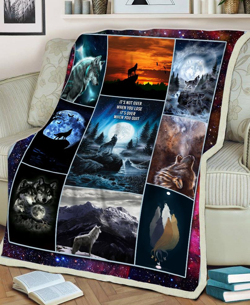 WelcomeNative Native American Fleece Blanket, 3D Fleece Blanket, All Over Print, Native American