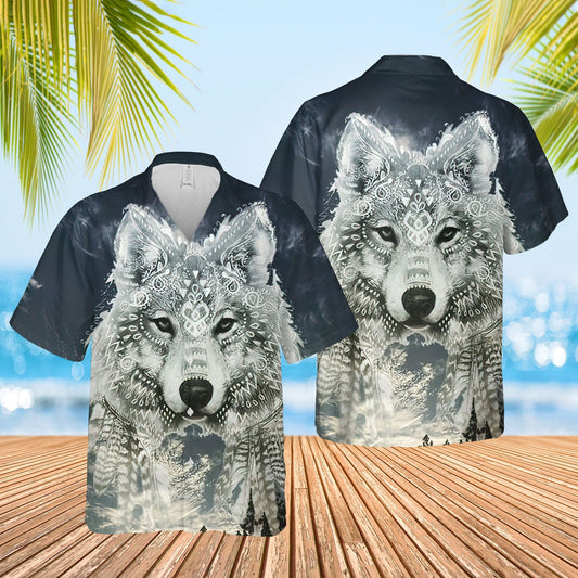 American Native 3D All Over Printed Hawaiian Shirt
