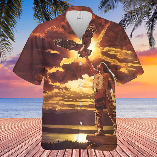 Skull Native Hawaiian Shirt