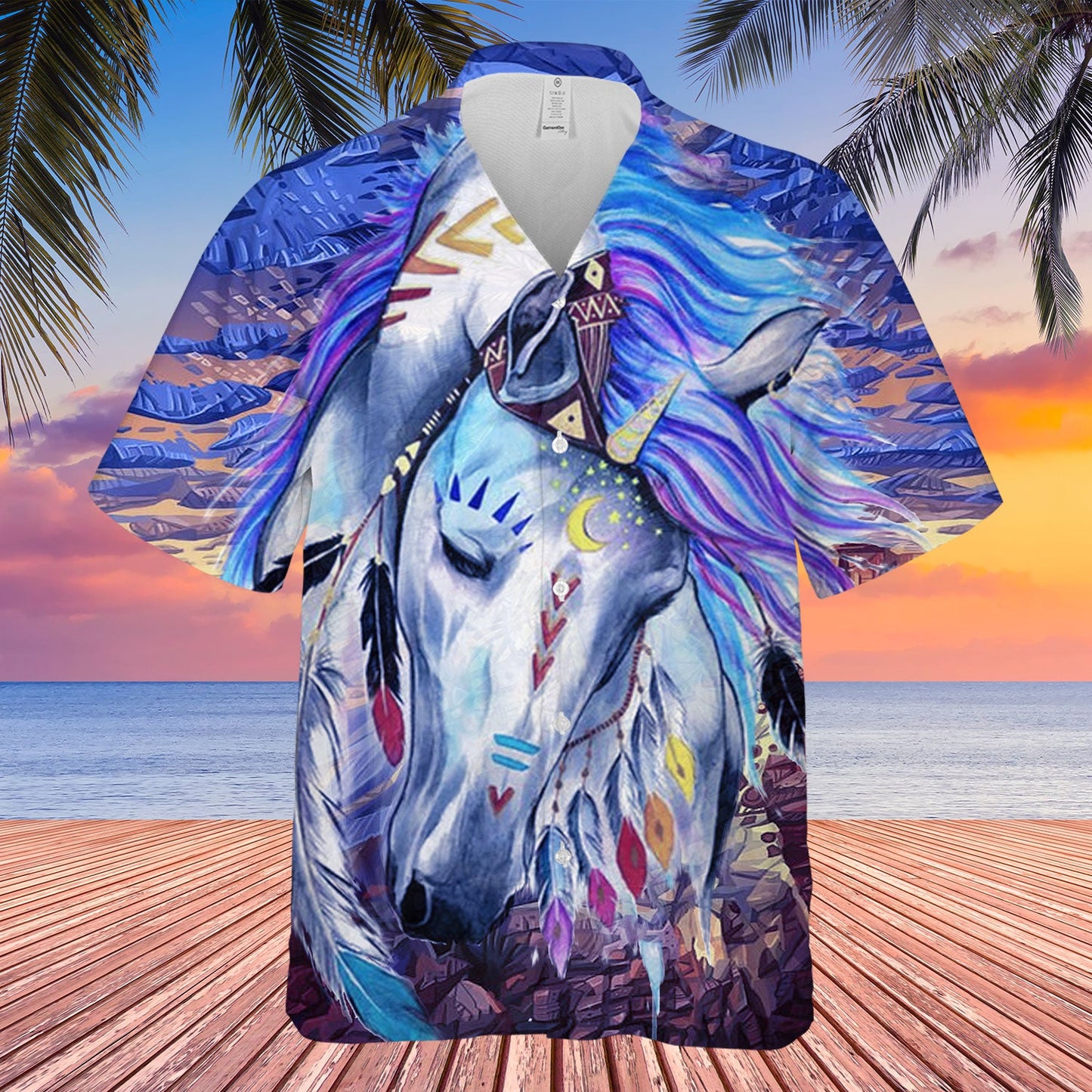 Native Animals Hawaiian Shirt