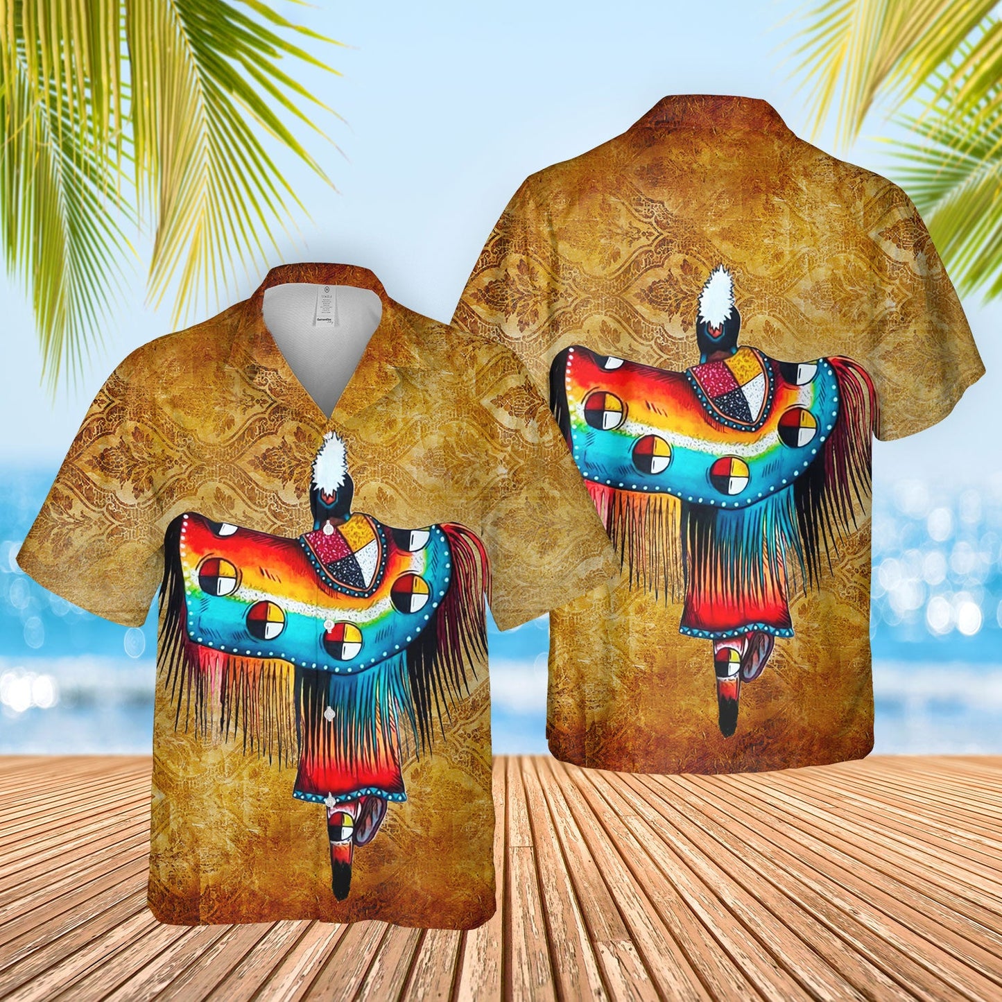 Native American Horse Hawaiian Shirt Welcome Native