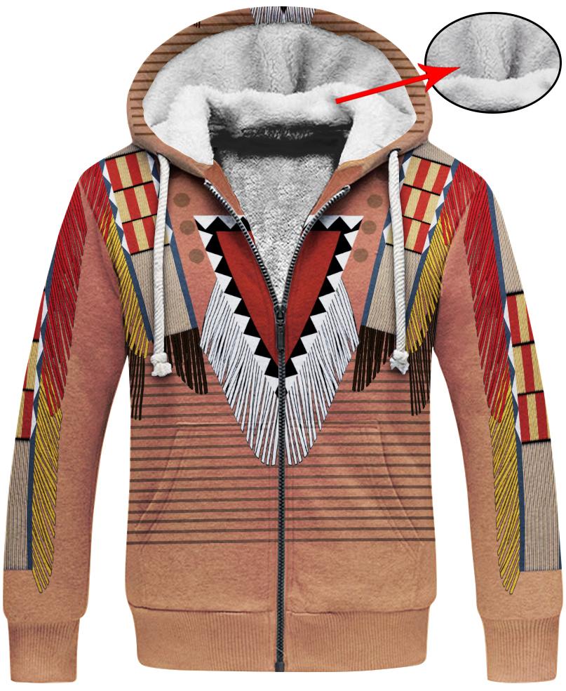 WelcomeNative Native Ombre 3D Hoodie, All Over Print Hoodie, Native American