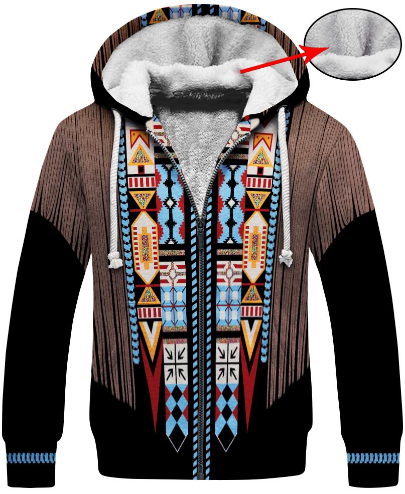 WelcomeNative Black Native 3D Hoodie, All Over Print Hoodie, Native American