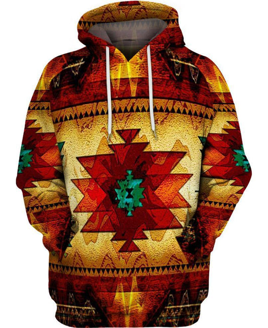 WelcomeNative Native Pattern Legging, 3D Legging, All Over Print Legging