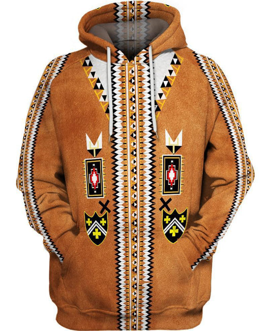 WelcomeNative Native Fashion 3D Hoodie, All Over Print Hoodie, Native American