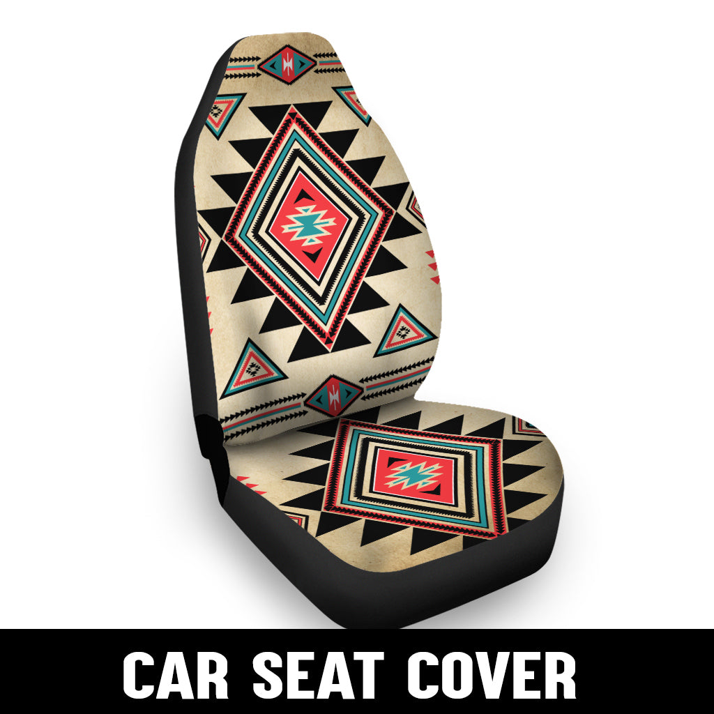 WelcomeNative Native Car Seat Cover, 3D Car Seat Cover , All Over Print Car Seat Cover - Design #01