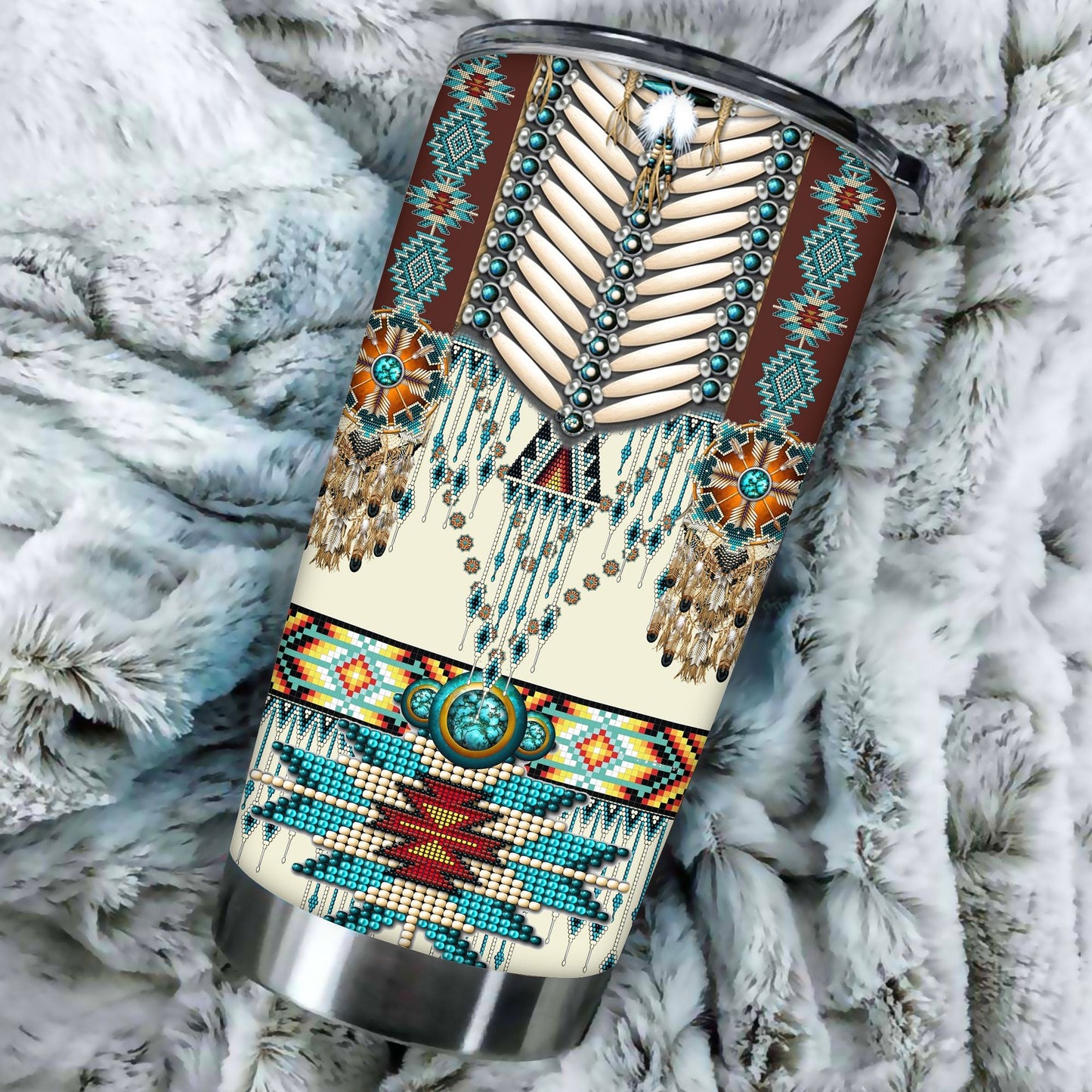 WelcomeNative Native American Tumbler, 3D Tumbler, All Over Print Tumbler, Native American