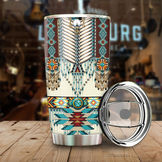 WelcomeNative Native American Tumbler, 3D Tumbler, All Over Print Tumbler, Native American