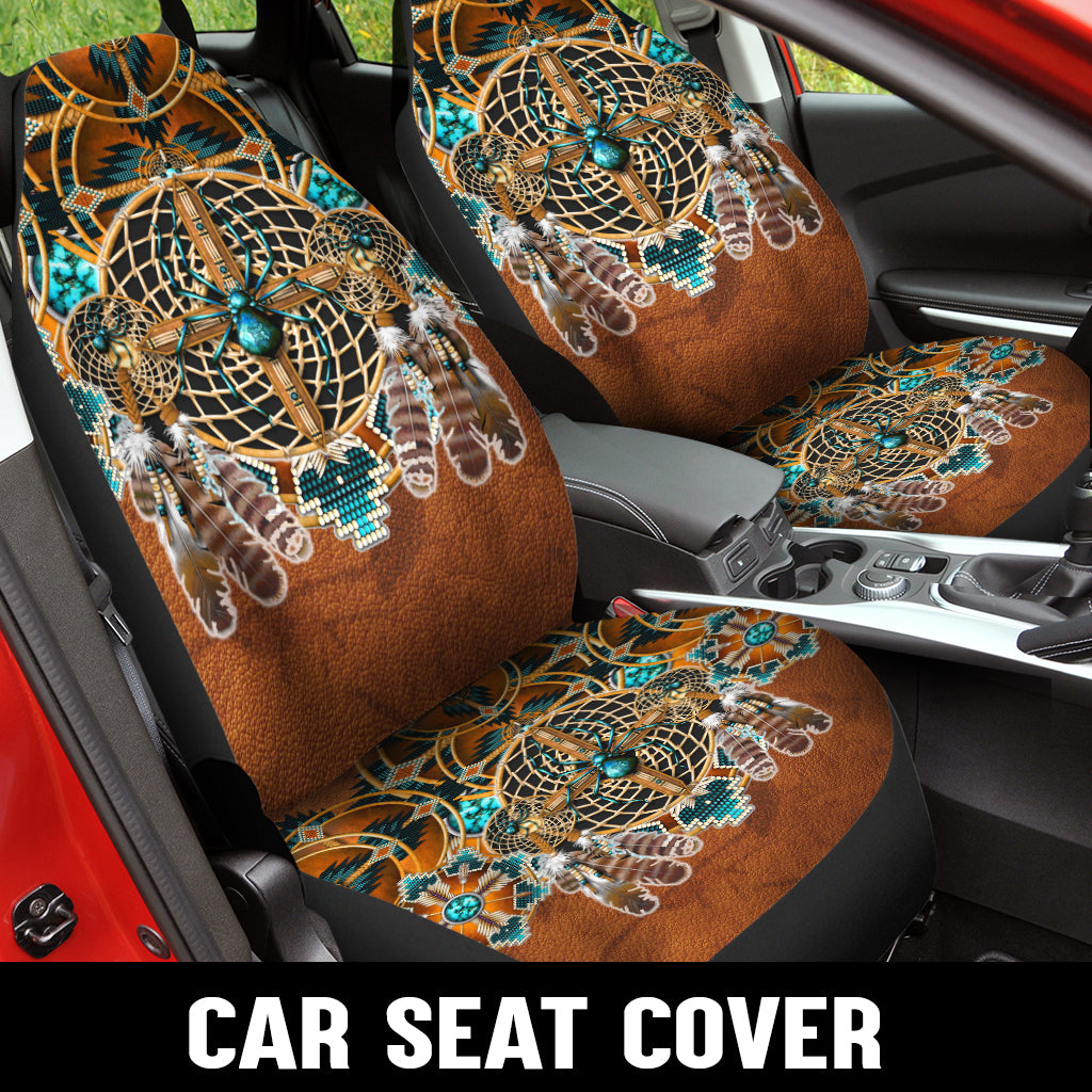 WelcomeNative Native Car Seat Cover, 3D Car Seat Cover , All Over Print Car Seat Cover - Design #03
