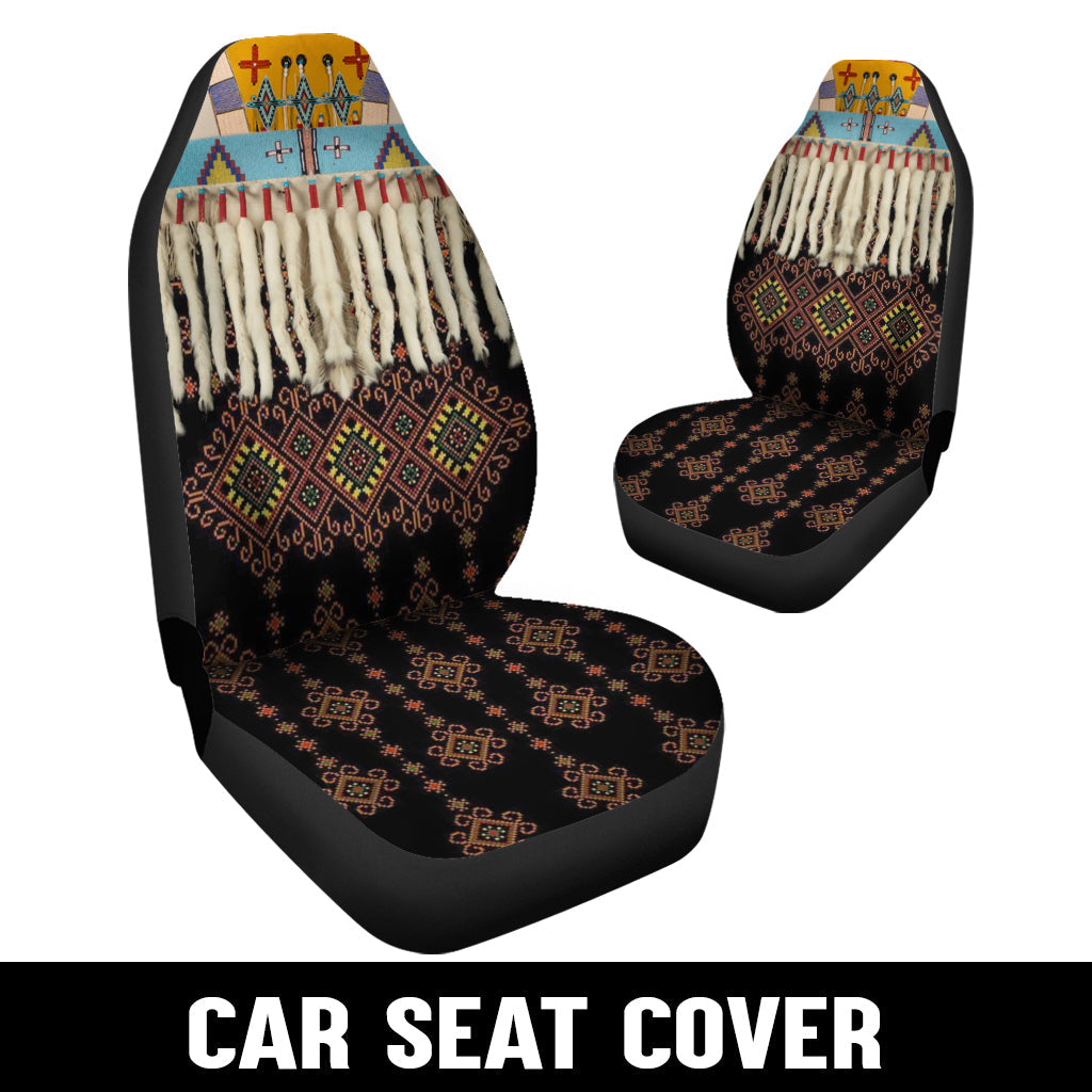 WelcomeNative Native Car Seat Cover, 3D Car Seat Cover , All Over Print Car Seat Cover