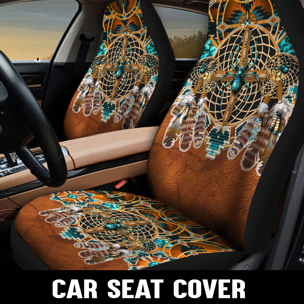 WelcomeNative Native Car Seat Cover, 3D Car Seat Cover , All Over Print Car Seat Cover - Design #03