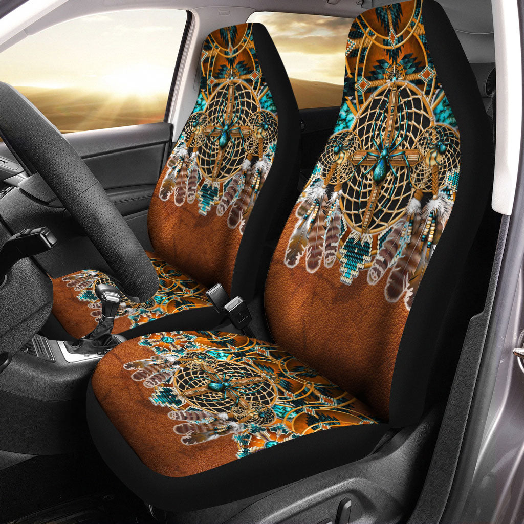 WelcomeNative Native Car Seat Cover, 3D Car Seat Cover , All Over Print Car Seat Cover - Design #03