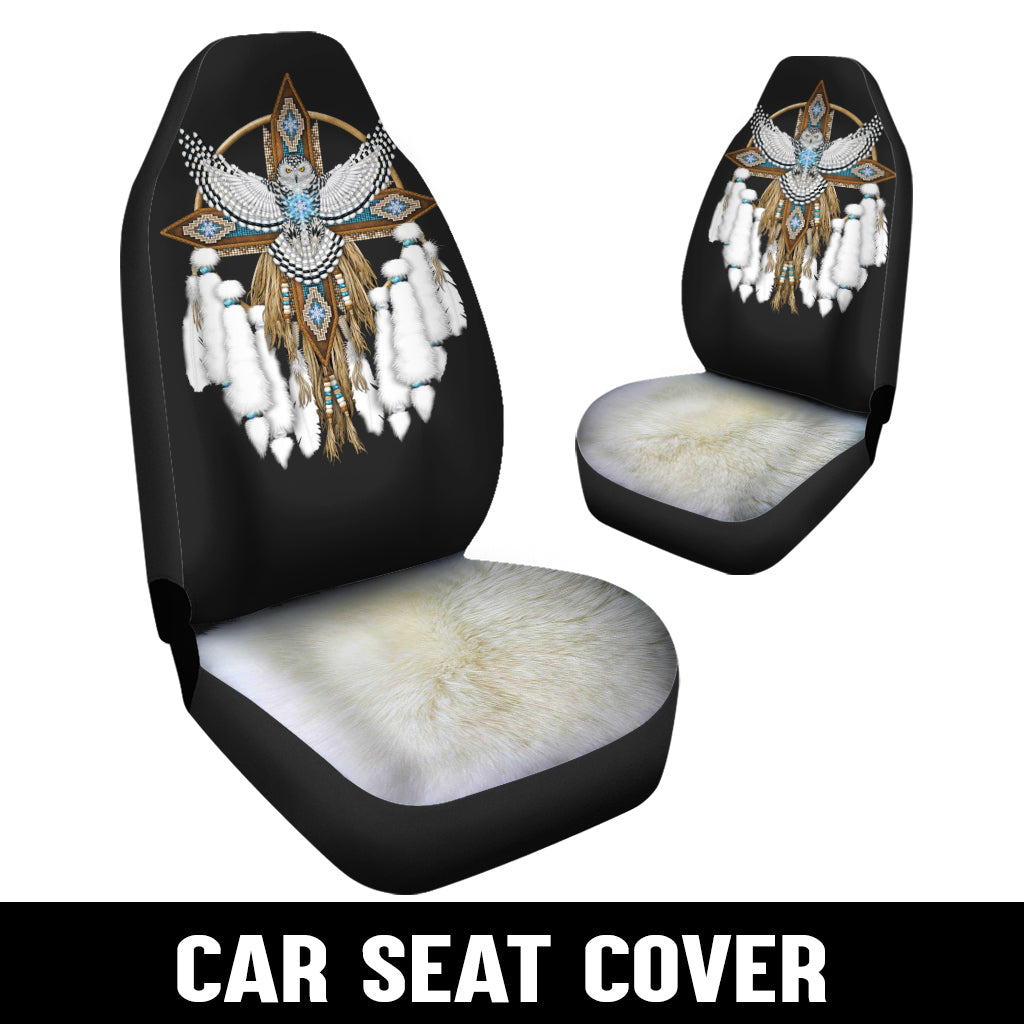 WelcomeNative Native Car Seat Cover, 3D Car Seat Cover , All Over Print Car Seat Cover