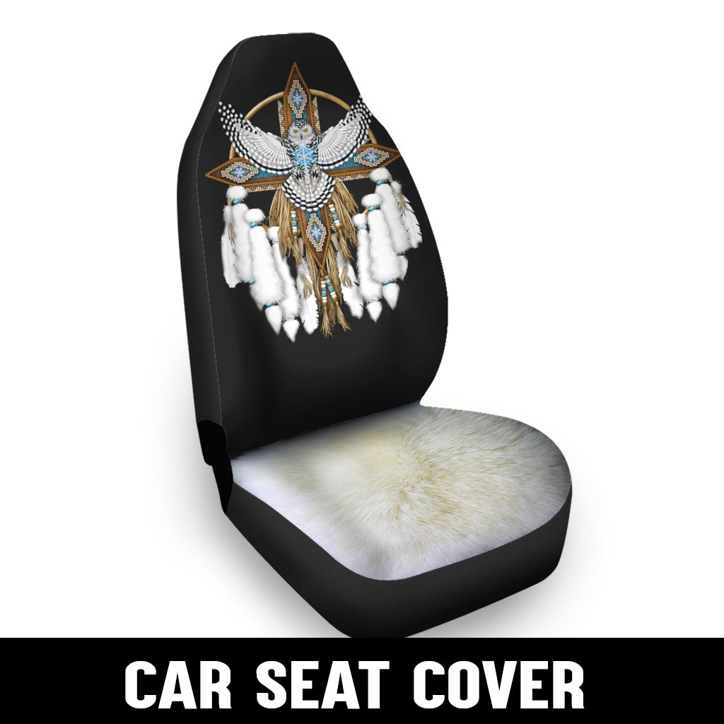 WelcomeNative Native Car Seat Cover, 3D Car Seat Cover , All Over Print Car Seat Cover