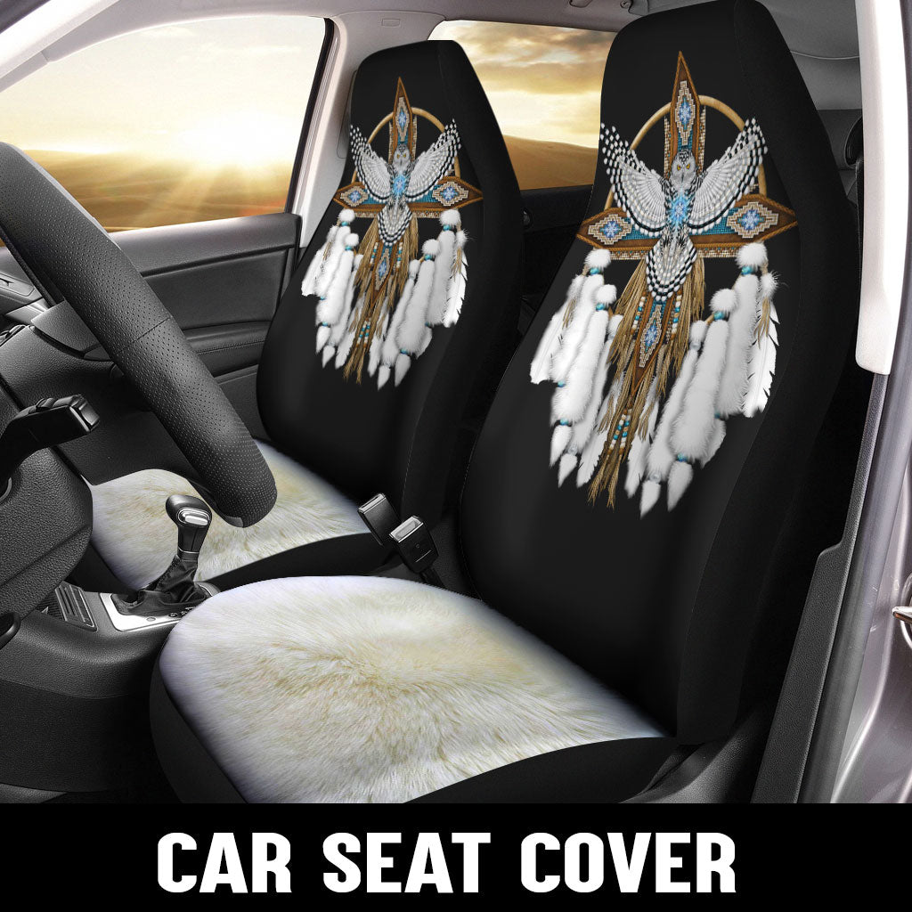 WelcomeNative Native Car Seat Cover, 3D Car Seat Cover , All Over Print Car Seat Cover