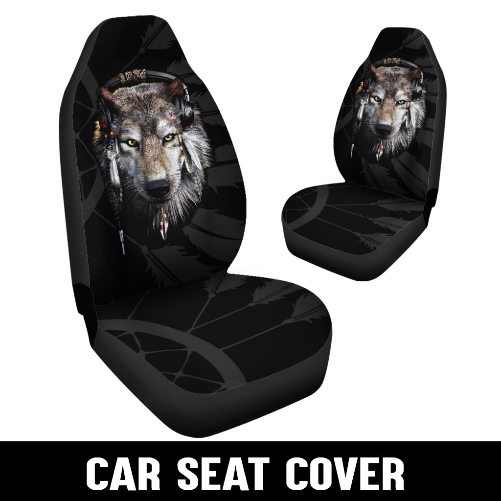 WelcomeNative Native Car Seat Cover, 3D Car Seat Cover , All Over Print Car Seat Cover