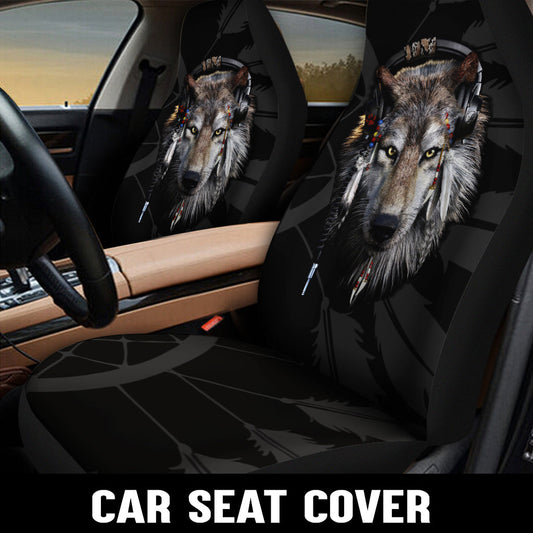 WelcomeNative Native Car Seat Cover, 3D Car Seat Cover , All Over Print Car Seat Cover - Design #09