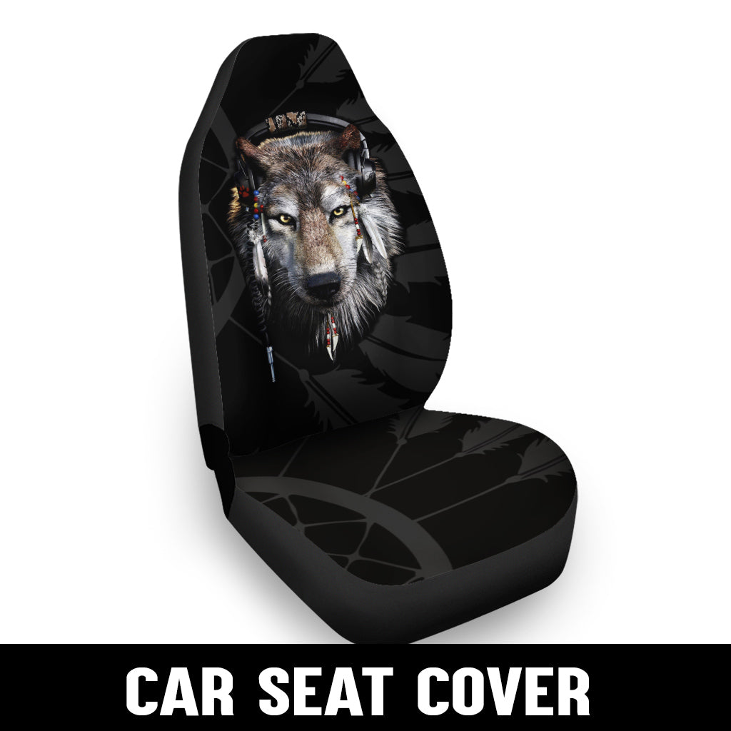 WelcomeNative Native Car Seat Cover, 3D Car Seat Cover , All Over Print Car Seat Cover - Design #09